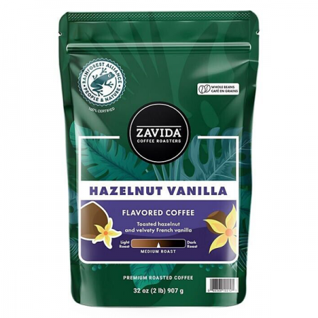 Zavida Hazelnut Vanilla Rainforest Alliance - Ваніль і лісовий горіх рейнфорест Zavida Hazelnut Vanilla Rainforest Alliance - Ваніль і лісовий горіх рейнфорест
